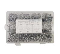 450Pcs Stainless Steel Self Drilling Screws, Self Drilling Hex Head Screws, Cross Groove Pattern, For Furniture Assembly And DIY Creation