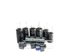 450V 2.2uf 3.3uf 4.7uf 6.8uf 10uf 15uf 22uf 33uf 47uf 68uf 82uf 100uf 220uf Aluminum Electrolytic Capacitor 100v 200v 250v 400v (Size : 100v10uf6x12 50pcs)