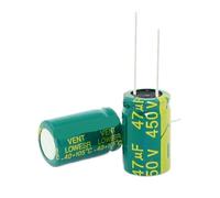 450v 47uf Electrolytic Capacitor 16x25m 50pcs