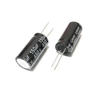 450V150UF 18x35mm Aluminum Electrolytic Capacitor 150uf450v 450v150mf 150MFD 150uf 450v 150mf450v 150mfd450v 450vdc 450v 150uf RRBXXUYN(450v150 18x35 5pcs)