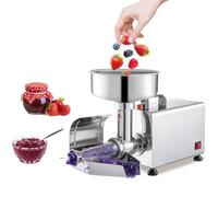 450W Electric Tomato Milling Machine, Commercial Grade Jam Maker and Food Strainer w/Funnel, for Restaurants Beverage Stores