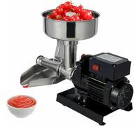 450W Electric Tomato Strainer, Commercial Tomato Grinder, Stainless Steel Tomato Sauce Maker, Tomato, Strawberry and Blueberry Sauce Food Press