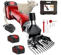 450W Farm Sheep Wool Shearing Clipper,6 Speed Adjustable, for Fur Wool in Sheep, Goats, and Other Farm Livestock