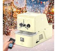 450W Fog Bubble Machine - Wireless Remote, High Output Tiny Fog Bubbles, Snow-Like Effect, Quieter Than Classic Snow Machines, Ideal for Outdoors Christmas Wedding Kids Party Stage