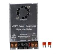 450W MPPT Solar Controller Boost for CHARGER 12V-50V Input 24V-72V Output 12A LED Display Magnesium Alloy for Acid for LIFEPO4 Gel