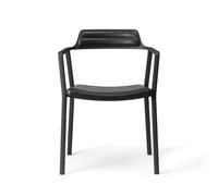 451 Dining Chair Black Leather