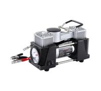 KATSU Car Tyre Inflator 2 Cylinder 150 PSI 12V 32Amp with LED Light Large Volume Professional Portable Air Compressor Tire Pump for Auto Car Van Trucks Inflatables 451714