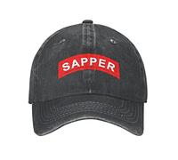 452 Baseball Cap Army Sapper American Plain Hat Classic Trucker Caps Adjustable Casual Hat for Tennis Travel Activities