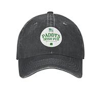 452 Sun Hats Paddy's Irish Pub Baseball Cap Classic Plain Hat Breathable Trucker Caps for Tennis Running Golf