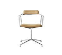 452 Swivel Chair Camel/Leather