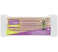 454g Super Sculpey Living Doll Beige - Soft Sculpting Modeling Polymer, Oven Bake Clay for All Advanced sculptors, Artists and Doll Makers