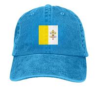 456 Women Men Baseball Cap Flag of The Vatican City Sun Hat Classic Ball Cap Low Profile Trucker Hat for Fishing Running Hiking