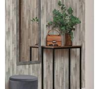 45735 Woods and Wicker Wood Silver Grey Galerie Wallpaper