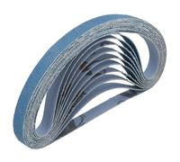 457mm x 13mm Sanding Belts Zirconium Oxide 60 Grit Coarse Power File Sander 10pc