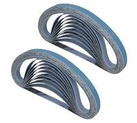 457mm x 13mm Sanding Belts Zirconium Oxide 60 Grit Coarse Power File Sander 20pc