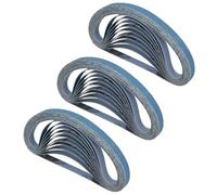 457mm x 13mm Sanding Belts Zirconium Oxide 60 Grit Coarse Power File Sander 30pc