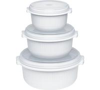 459061200 Micro Family microwave 3-dish pack 0.5/1.0/1.5 litres, white