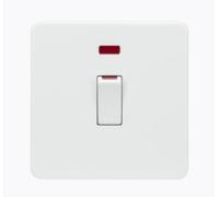 45A 1G DP Switch with neon - matt White