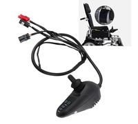45A Electric Wheelchair Joystick Controller DC24V with Connector, Compatible with Pride、Jazzy Models, Brake Engagement and IP54 Protection