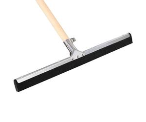 45cm 17.7″ Floor Squeegee, Wet Floor Wiper, Stainless Steel Rubber Squeegee with 120cm Handle - Corrosion-Resistant Indoor/Outdoor Floor Cleaner, Ideal Squeegee Mop for Car Wash, Pool, Home, Warehouse