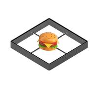 45CM 3D Hologram Projector Fan Anti Touch Square Protective Cover Led Logo Holographic Lamp Advertising Display Machine