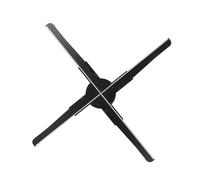 45CM 3D LED WiFi Holographic Projector Display Fan Hologram Advertising Projection Player Wide Viewing Angle