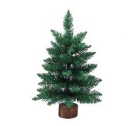 45cm Artificial Mini Christmas Tree,with Lifelike PE & PVC Tips,Natural Bushy Shape,Christmas Desktop Decoration,Perfect for Xmas Decorations,Home,Kitchen, Dining-Green (Spitzer)