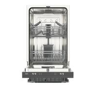 SIA SBID459 Integrated Dishwasher, Slimline 45cm Width, 9 Place Settings, Delay Start, 4 Programs, 29 Minute Quick Wash