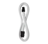45cm CableMod Pro ModMesh 4-pin ATX Extension Cable, White, ModMesh Sleeving, Pr