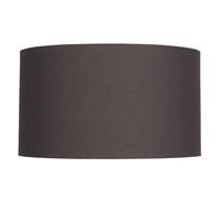 Pacific Lifestyle 45Cm Dark Grey Table Lampshade Drum Floor Lamp Shade