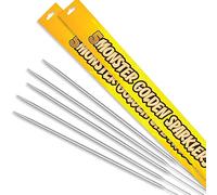 45cm Giant Golden Indoor Sparklers | Extra Long Burn Time for Indoor Use | Sparklers For Weddings, Birthdays, Bonfire Night, Christmas, New Year | Safe for Children Above 16 Years (20 Sparklers)