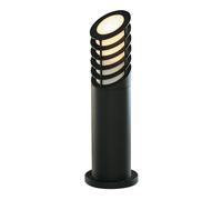 45cm IP44 Black Aluminium Outdoor Lamp Post Light with Polycarbonate Diffuser