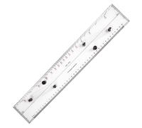 45cm Marine Parallel Ruler Multifunctional Parallel Ruler Clear Scale Marine Navigation For Mapping Point Maritimes Training