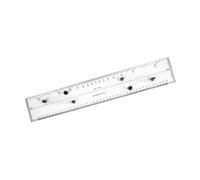 45cm Marine Parallel Ruler Multifunctional Parallel Ruler Clear Scale Marine Navigation For Mapping Point Navigation Aid