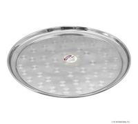 45Cm Round Serving Tray Non-Slip Drinks Bar Serve Waiter Food Tray Kitchen Home