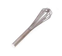 45cm Stainless Steel Heavy Duty 8 Wire Whisk, Silver by Chabrias LTD
