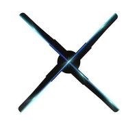 45cm Wifi 3d Fan Holographic Projector LED Sign Lamp Advertising Display Player Wall Mounted Hologram Images Projector