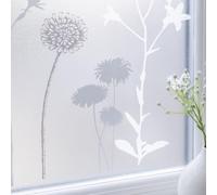 45cm x 1.5m dc fix BLOSSOM premium static cling vinyl window privacy film (334-0021)