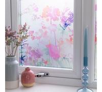 45cm x 1.5m dc fix MIRAFLORES premium static cling vinyl window privacy film (334-0035)