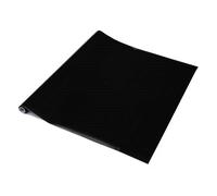 45cm x 1m up to 15m dc fix MATT BLACK sticky back plastic vinyl wrap film (200-0111) (45cm x 15m)