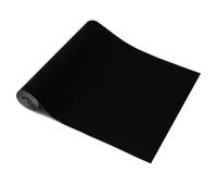 45cm x 1m up to 5m dc fix FELT VELOUR BLACK sticky back plastic vinyl wrap film (205-1719) (45cm x 5m)