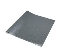 45cm x 2m dc fix Tico Silver Sticky Back Plastic Vinyl wrap (346-0686)