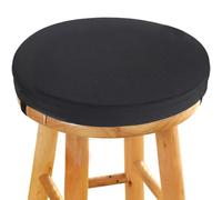 45D Foam Round Seat Cushion 5/8cm thick,30/33/35/40/45/50cm Anti-slip Buckle Round Stool Cushion, Circle Dining Chair Pad with Removable Cover for Dining Kitchen Bar Chairs Indoors Outdoors(Color 13,3