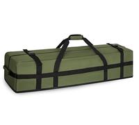 45inch Large Travel Duffle Bag,110L Extra Large Duffel Luggage Bag with Upgrade Zipper,Waterproof Foldable Sports Duffle Bag for Travel Camping Storage Tent Storage Sports Equipment, Green, 45x12x12