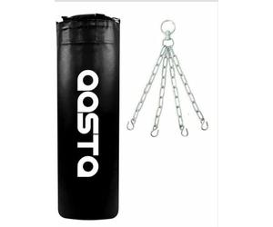 45kg Filled 5ft Boxing MMA UFC Punching Bag with Hanging Chain, Kick Boxing UFC
