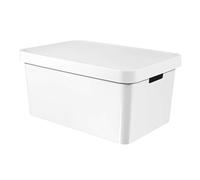 Curver Infinity 45L Box With Lid, White, 54.5 X 37 X 25 Cm, 233753
