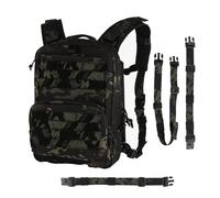 45L Tactical Backpack MOLLE Assault Pack 3 Day Bug Out Bag with Adjustable Straps Breathable Lining for Airsoft Hunting Camping Hiking(Mcbk)