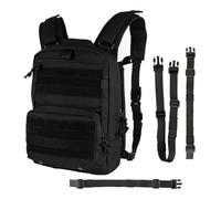 45L Tactical Backpack MOLLE Assault Pack 3 Day Bug Out Bag with Adjustable Straps Breathable Lining for Airsoft Hunting Camping Hiking(Black)