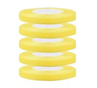 45M 10mm Quality Polyester Organza Ribbon for Gift Wrapping, Wedding Cakes, Hair Bows, Trimming, Other Craft Projects for Halloween, Christmas Decor & Florist Bouquets (Yellow)