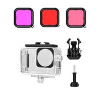 45m/147ft Waterproof Case for DJI Osmo Action 6, Underwater Deep Diving Housing Shell Cage, Camera Protective Shell (case + filter set)